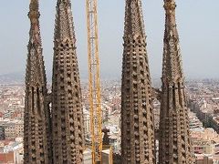SPAIN, BARCELONA, Aug, 2004, サグラダファミリア大聖堂