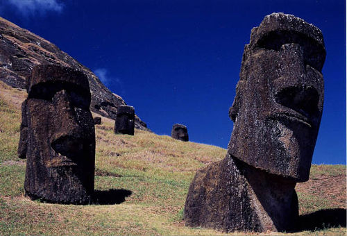 奥様が「いいかげんにしろ！」とのたまう/モアイ/ラパヌイ（イースター
