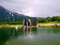 ロシア5: カムチャッカ 「カムチャッカ富士」 と 源泉そのまんま「パラトゥンカ温泉」