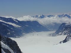 スイスの旅（１）・・アイガーとユングフラウとお花畑を訪ねて