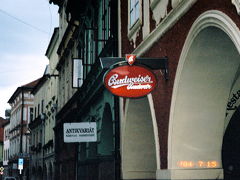 2004年夏のブダペスト・ウィーン・チェコ旅行20日間　ハイライト写真(6)チェコ編その5（フルボカ城とチェスケ・ブデヨヴッツェ）