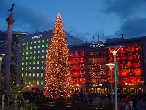 サンフランシスコのクリスマス』サンフランシスコ(アメリカ)の サンフランシスコのクリスマス』サンフランシスコ(アメリカ)の