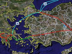 ２００２年トルコ・ギリシアの旅１　トルコ上陸：イスタンブール