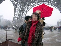 2004元旦のパリ、楽しめました。ただ雪が・・・