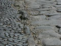 ローマの旅の終わりはアッピア旧街道を散歩です。