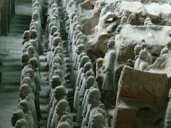 敦煌＆西安、女ひとり旅[5]バスを乗継ぎ兵馬俑へ