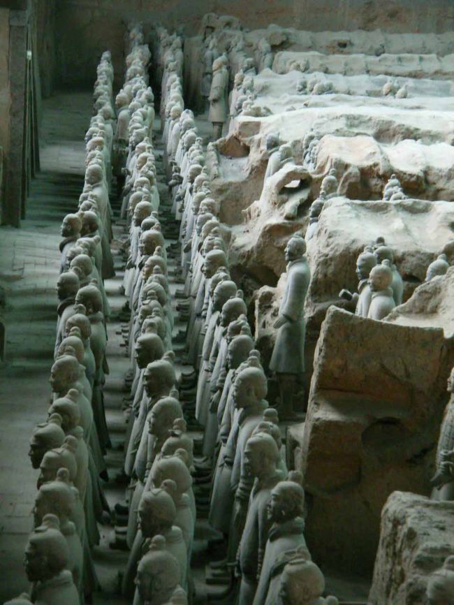 敦煌＆西安、女ひとり旅[5]バスを乗継ぎ兵馬俑へ