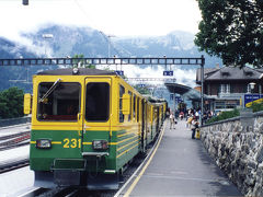 フランス＆スイスの旅・ウェンゲン編（2000年）