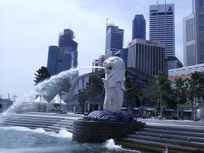海に囲まれたシンガポール〜ゴミのない綺麗な都市です。<br />3泊5日で友達と2人で参加〜楽しいツアーでした。<br />11月だというのに気温は34度ぐらいありました〜おまけに湿度が高いです。<br />ショッピングするには最適な所です。