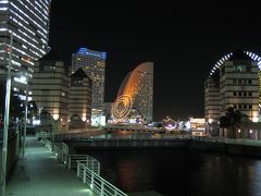 2005年11月、横浜みなとみらい（夜景って難しい。）