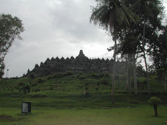 Borobudur Temple is one of world heritages in Jogjakarta, Indonesia.