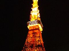 小学校の修学旅行以来の東京タワー　今度は夜景に感激！(2006の初旅行?)