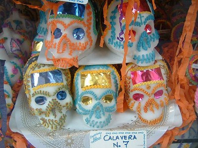 メキシコでは11月1日2日は「死者の日」と言って日本のお盆のような日です。<br />日本と違ってにぎやかな「骸骨祭り」と言った感じでとても華やかに骸骨たちが街中に登場します。<br />ユネスコの「人類の口承及び無形遺産の傑作宣言」に指定されているメキシコの伝統行事をご紹介します。<br />