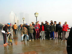上海・春節の朝の人民広場＆南京路＆外灘