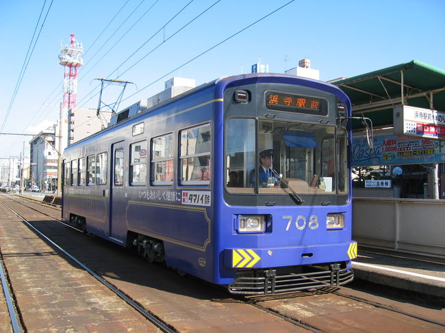 大阪ではいまも現役で<br />路面電車が活躍しています。<br /><br />阪堺電気鉄道を<br />ちょっとご紹介。