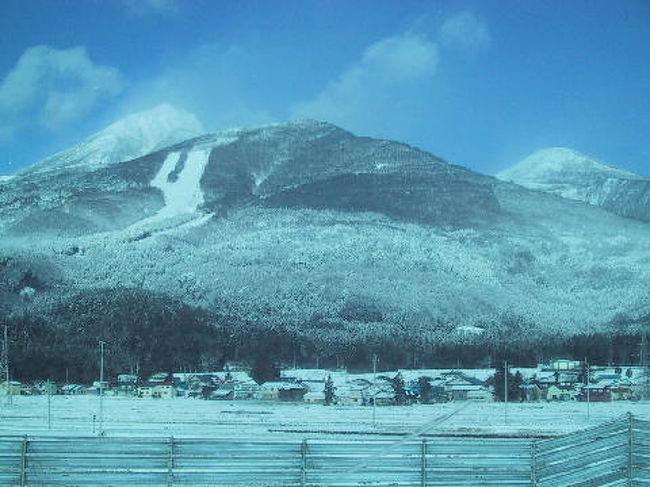 大晦日前日。会津若松市から猪苗代へスキーをしに出かけた。<br />雪国の素晴らしい景色に思わず、シャッターを次々と切る。<br />