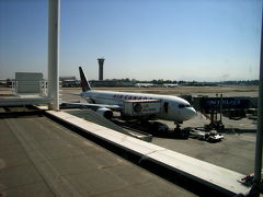 チリに到着：エアカナダ搭乗