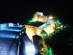 お月見＠万里の長城