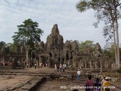 アンコール・トム(Angkor Tom)　その１：バイヨン(Bayon)