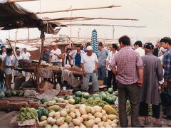 過ぎし日のシルクロード[4]トルファンのバザール
