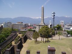 【駅前探検】　甲府城址のある舞鶴城公園へ（甲府駅）