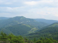 ビーナスライン　と晴れた霧ヶ峰