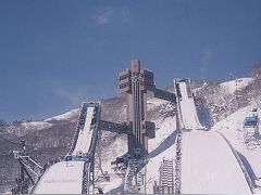 1998長野オリンピック　ジャンプノーマルヒル観戦