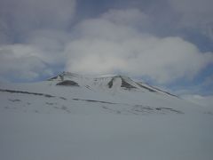 スピッツベルゲンSpitzbergen東海岸へのスノースクーター 3