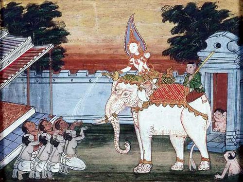 Ｔタイ国＊白象勲章＊司令官クラス（実物） タイ 勲二等白象勲章 - 徽章はバッジにしてピン