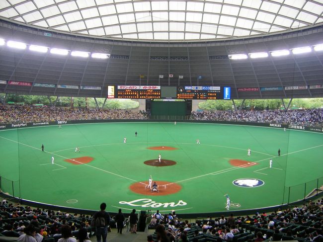 2006年5月27日、西武ライオンズVS阪神タイガースの試合をインボイスSEIBUドームで見てきました(*^▽^*)ノ