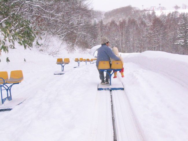冬の北海道、いつも厚着をして行くけど屋内は暖か。