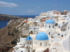 サントリーニ島　青と白のリゾート　（ギリシャ旅行　その４）