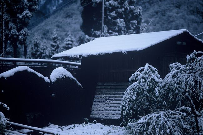 奥飛騨と高山<br /><br /><br />表紙の写真は奥飛騨に１１月というのに雪が積もった早朝の風景。<br />ズイコー９０?マクロで撮影。
