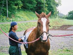 北海道バイク紀行～馬と大地と湖と～?【嵐の新冠編】