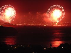 2006独立記念日SFの花火  ☆サンフランシスコ・ベイエリア紀行（3）☆