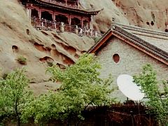 ★ちょっと昔の中国　青海省、甘粛省、寧夏回族自治区一人旅（３）張掖と馬蹄寺石窟へ