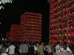 久喜市の提燈祭り「天王様」　夜の部
