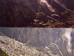 空から観るモンブラン＆シャモニ