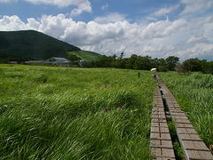 爽やかな夏の久住高原・筋湯温泉～湯けむりの旅～