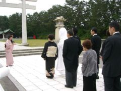 2006年6月＜友人の結婚式・新潟護国神社＞