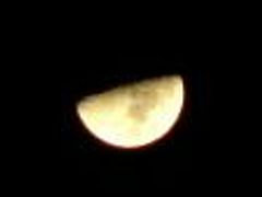 バリから眺める月＠クタ