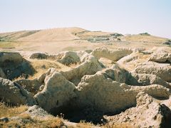 中央アジア　シルクロードの旅　タジキスタン　ペンジケント遺跡