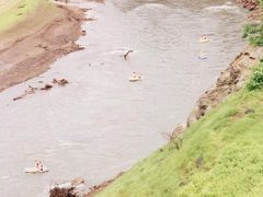 　森と水の都、盛岡で北上川ゴムボート川下りに挑む　　　