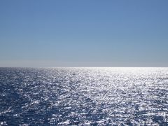 輝く空と海（エーゲ海）