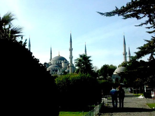 この旅行はイスタンブールがスタート地点であり、最終地点でもあった。<br /><br />最初に国立考古学博物館でトルコの大まかな歴史を頭に入れたところで、すぐに各地の観光に出発し、イスタンブールの本格的な観光は最後の３日間、この旅行の締めくくりとして組まれてた。<br /><br />ここではこの最後の３日間の内から世界遺産の地区の幾つか、華やかなイスタンブールの面を投稿することにします。<br /><br />詳細は<br />http://www.geocities.jp/tshinyhp/<br />をご覧ください。