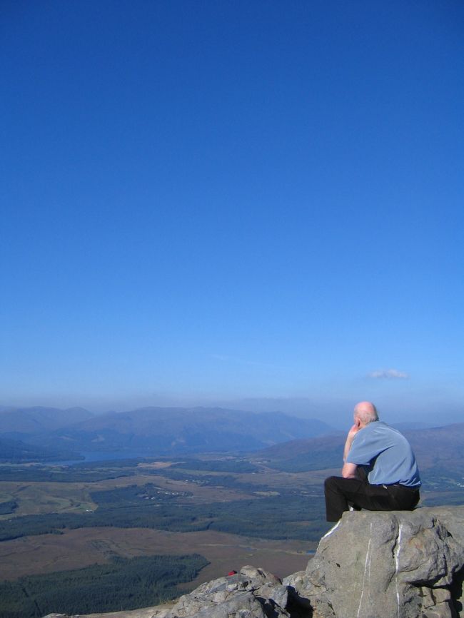 NAVIS RANGE(スコットランド）からの眺め