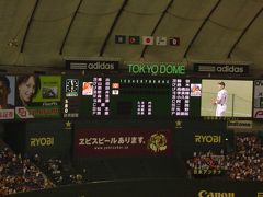 プロ野球観戦　広島−巨人（最終戦）