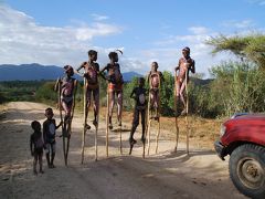 エチオピア南北周遊１７日間?各種族の村々通過?