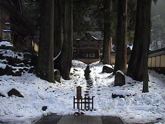雪の永平寺を訪問