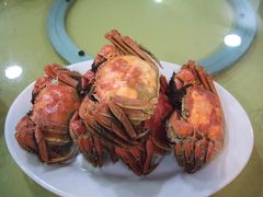 香港　美味しい店『上海カニ・指差しメニュー（菜單） 』